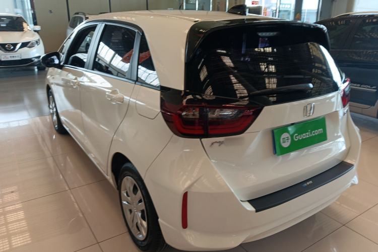 Used Honda Fit 2021 1.5L CVT Trend Edition Rear Left 45 Deg