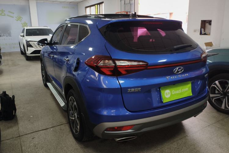 Used Hyundai Tucson 2019 280TGDi Dual-Clutch Two-Wheel Drive Fashion Edition China VI Standard Rear Left 45 Deg