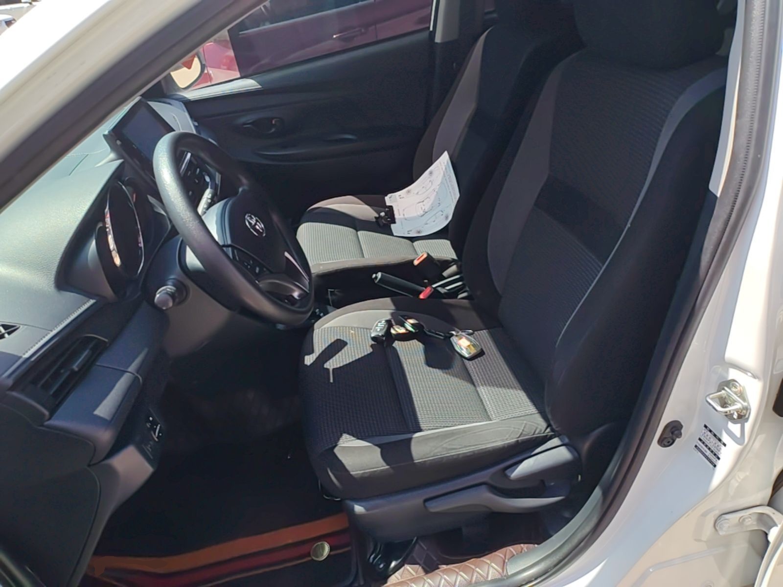 Avant de la voiture