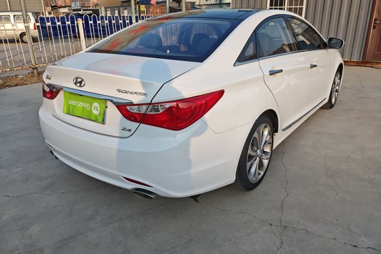 Used Hyundai Sonata 2014 2.4L Automatic Luxury Version China IV Standard Rear Right 45 Deg