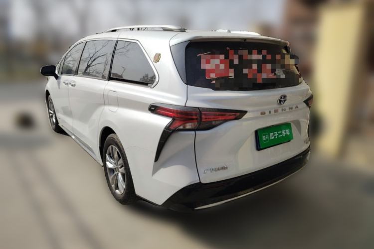 Used Toyota SIENNA 2021 2.5L Hybrid Platinum Edition Rear Left 45 Deg