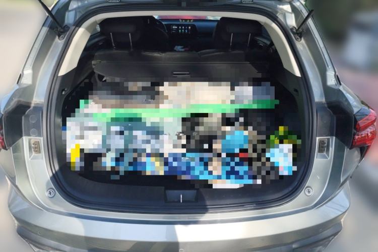 Used Haval Fierce Dragon 2023 1.5L 110KM Lingdong Edition Trunk