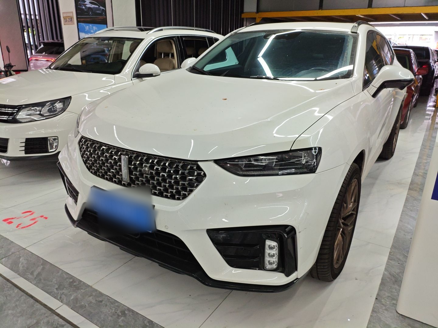 تحت مقدمة السيارة