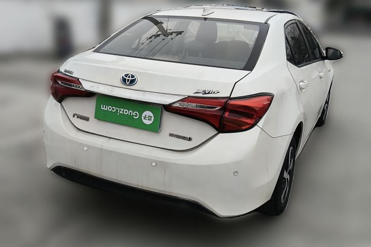 Used Toyota Levin 2017 Revised Dual-Engine 1.8H GS E-CVT Elite Sunroof Version China V Standard Rear Right 45 Deg