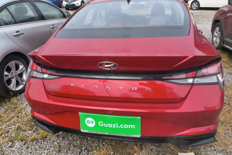 Used Hyundai Elantra 2021 1.5L CVT GLX Elite Edition Rear