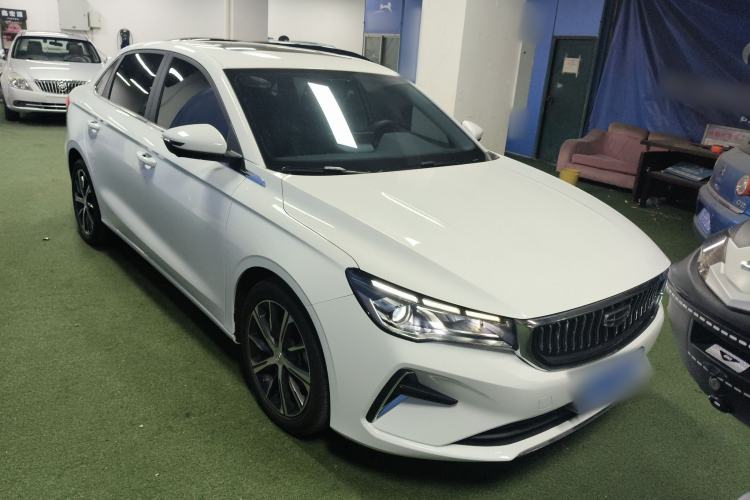 Used Geely Auto Emgrand 2023 4th Generation Champion Edition 1.5L CVT Prestige Model Front Right 45 Deg