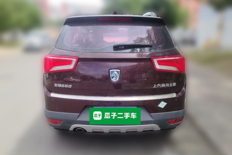 Used Baojun 560 2016 1.8L Manual Luxury Edition Rear