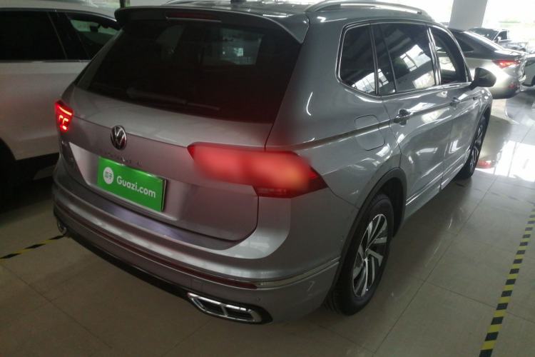 Used Volkswagen Tiguan L New Energy 2022 430 PHEV Plug-in Hybrid Flagship Edition Rear Right 45 Deg