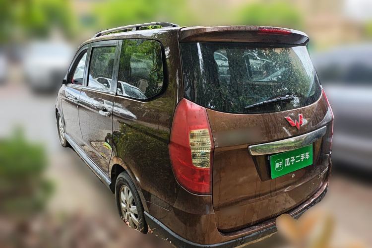 Used Wuling Hongguang 2014 1.5L S Luxury Model Rear Left 45 Deg