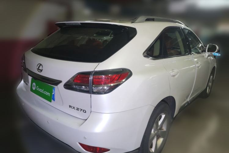 Used Lexus RX Classic 2013 270 Elite Edition Rear Right 45 Deg