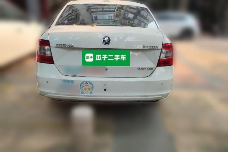 Used Skoda Rapid 2013 1.6L Automatic Smart Selection Model Rear