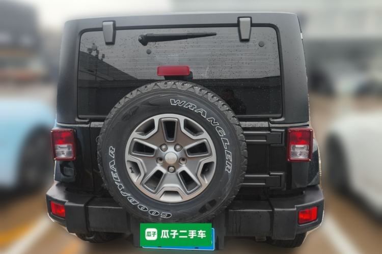 Used Jeep Wrangler 2013 3.6L Sahara two-door model Rear