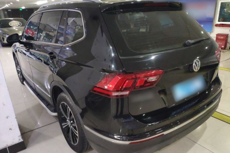 Used Volkswagen Tiguan L 2019 330TSI Automatic Two-Wheel Drive Panoramic Comfort Edition China V Standard Rear Left 45 Deg