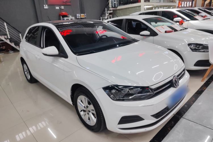Used Volkswagen Polo 2019 Plus 1.5L Automatic Panoramic Enjoyment Edition Front Right 45 Deg