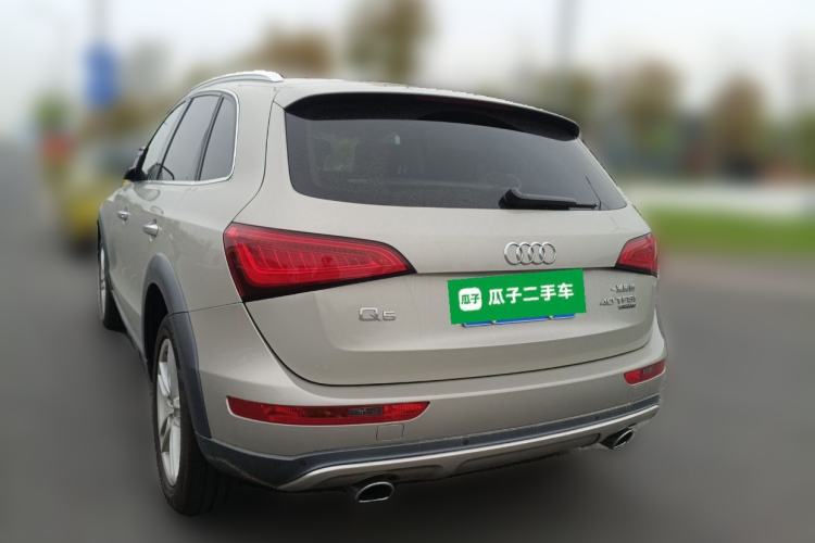 Used Audi Q5 2018 Collector's Edition 40 TFSI Technology Model Rear Left 45 Deg