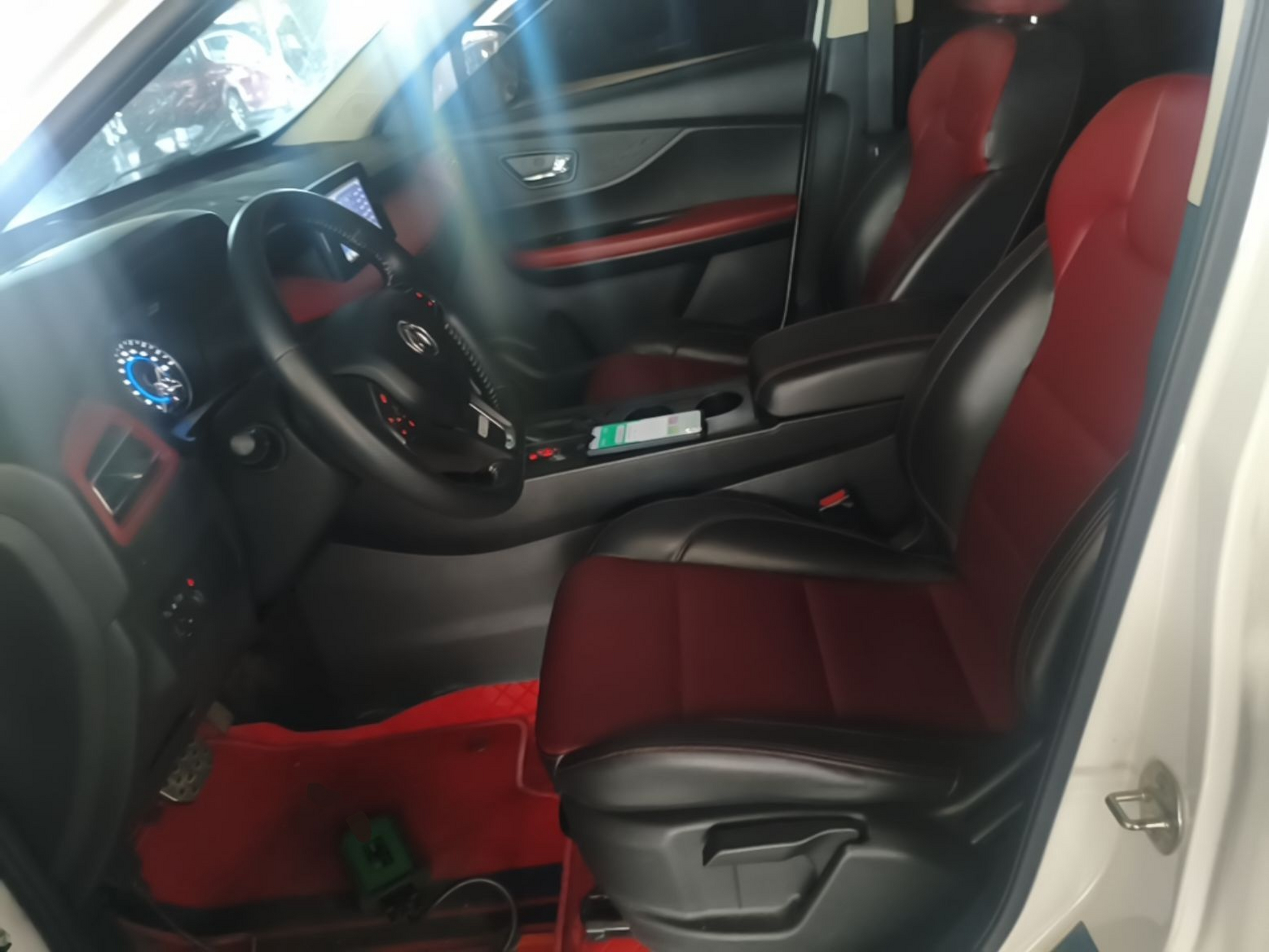 Avant de la voiture