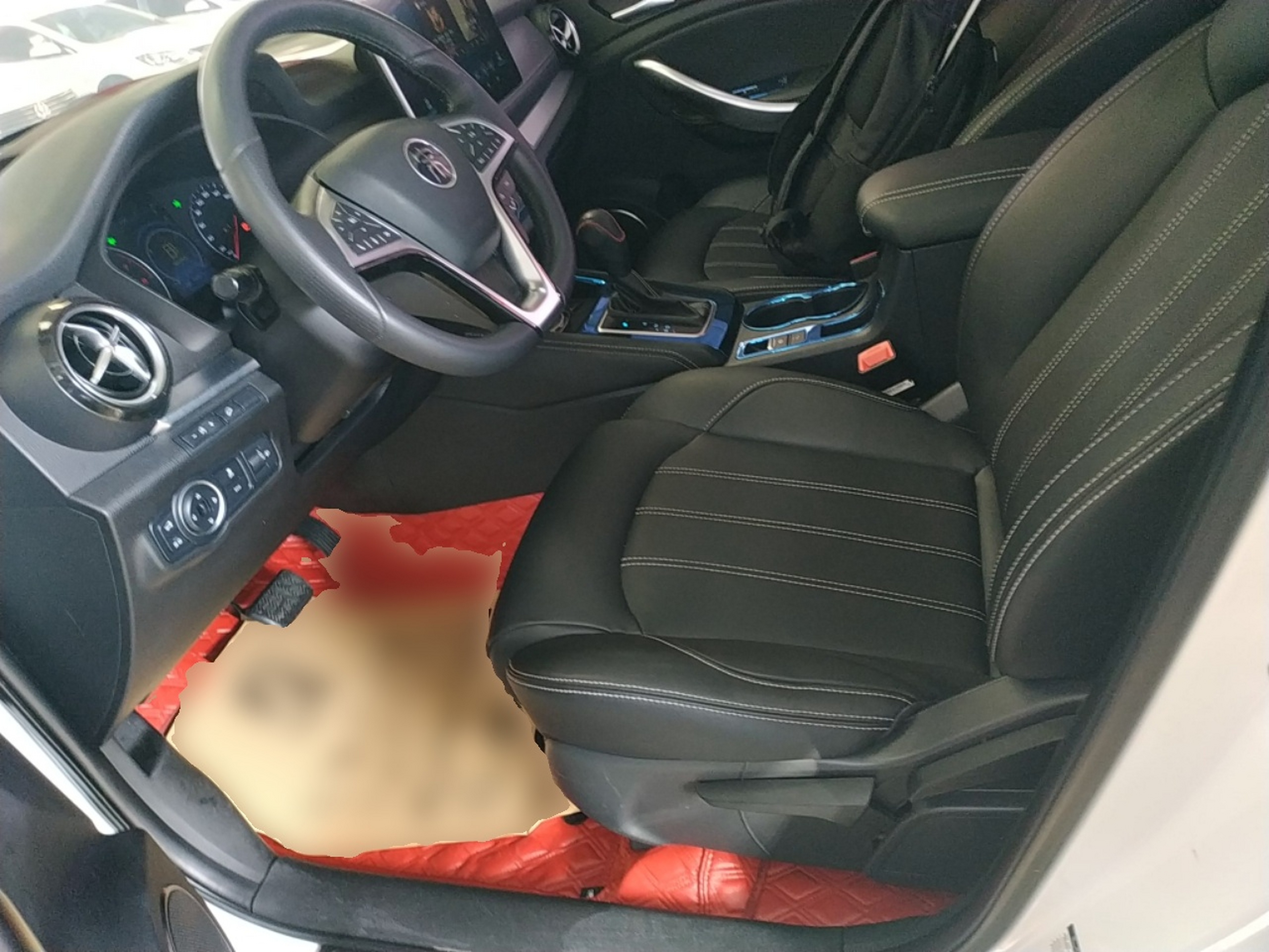 Avant de la voiture
