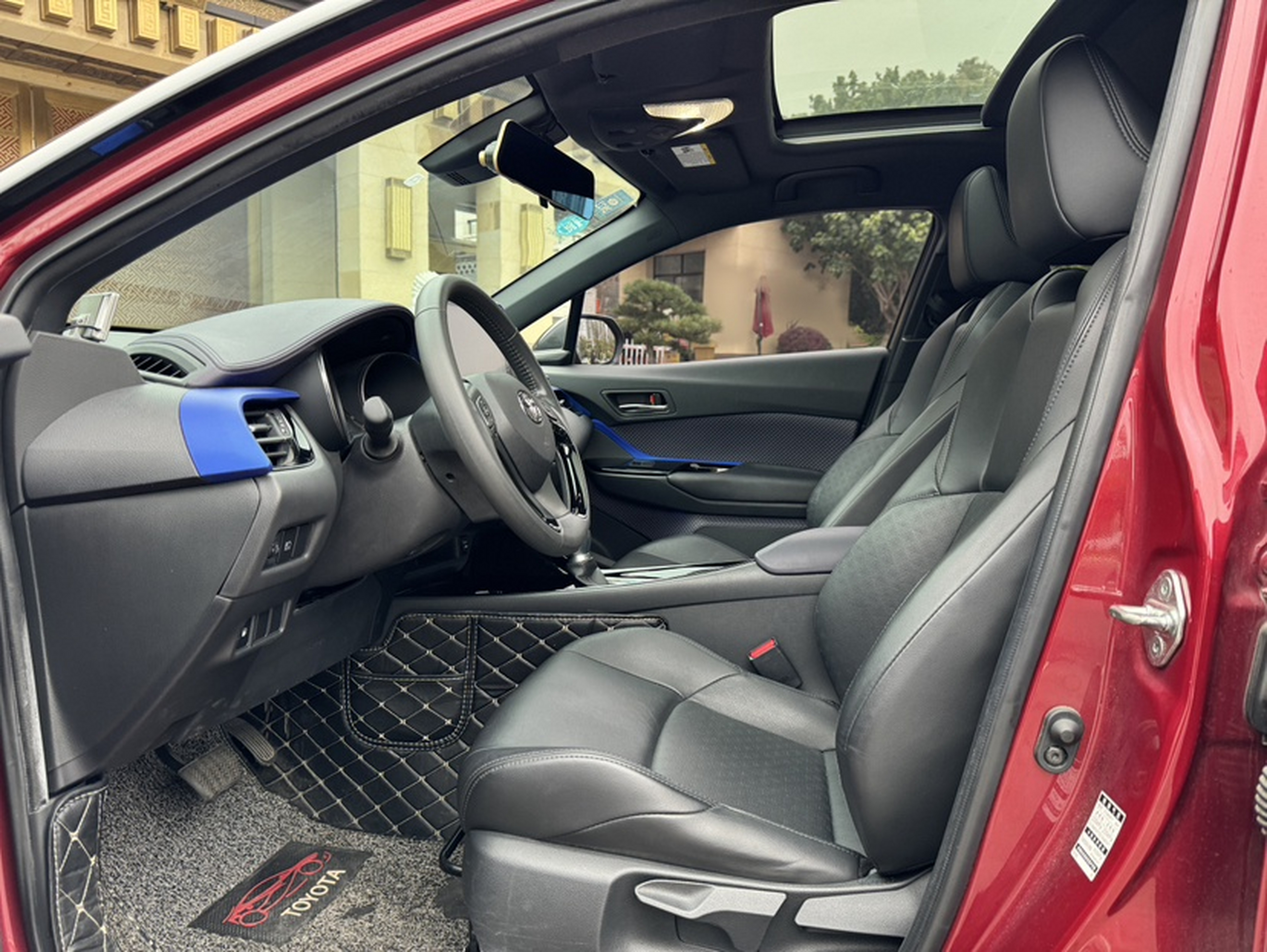 Avant de la voiture
