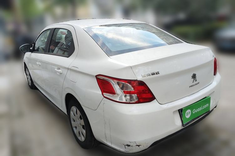 Used Peugeot 301 2014 1.6L Automatic Comfort Edition Rear Left 45 Deg