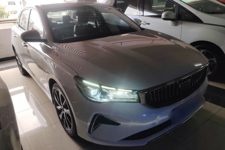 Used Geely Auto Emgrand 2022 4th Generation 1.5L CVT Flagship Model Front Right 45 Deg