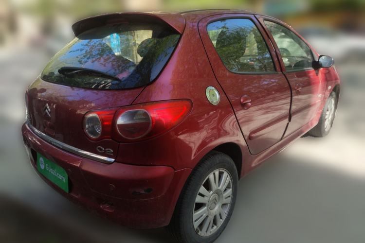 Used Citroen C2 2013 CROSS 1.4L Manual Sport Model Rear Right 45 Deg