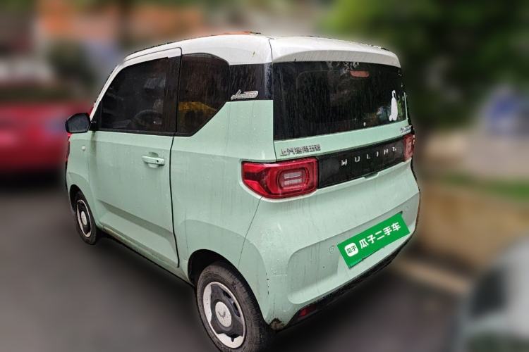 Used Wuling Hongguang MINIEV 2021 Macaron Fashion Model Lithium Iron Phosphate Rear Left 45 Deg