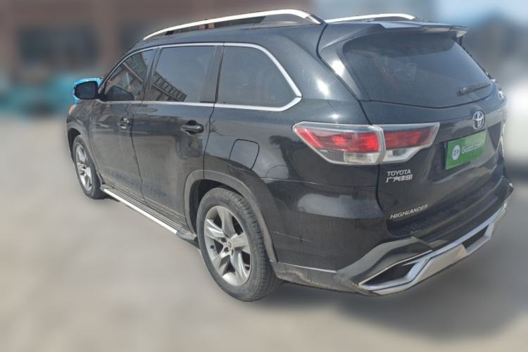 Used Toyota Highlander 2015 2.0T Four-Wheel Drive Luxury Edition 7-Seater Rear Left 45 Deg
