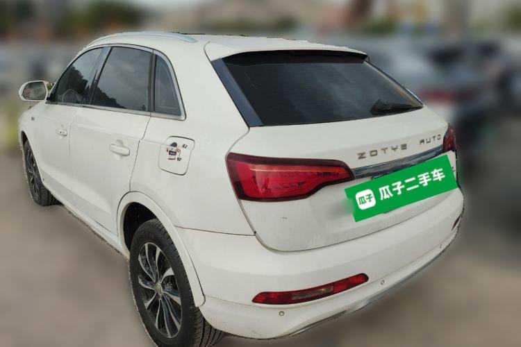 Used Zotye SR7 2016 1.5T CVT Cube Heart Edition China V Standard Rear Left 45 Deg