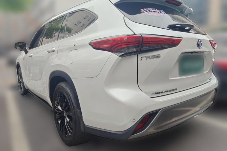 Used Toyota Highlander 2022 Dual-Engine 2.5L Four-Wheel Drive Prestige Version 7 Seats Rear Left 45 Deg