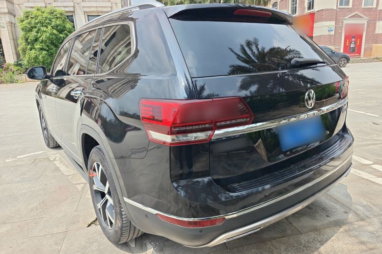 Used Volkswagen Teramont 2020 Revised Version 380TSI Four-Wheel Drive Luxury Edition Rear Left 45 Deg