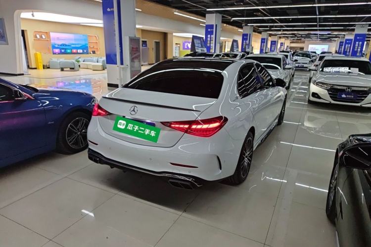 Used Mercedes-Benz C-Class 2023 Revised C 200 L Sport Edition Rear Right 45 Deg