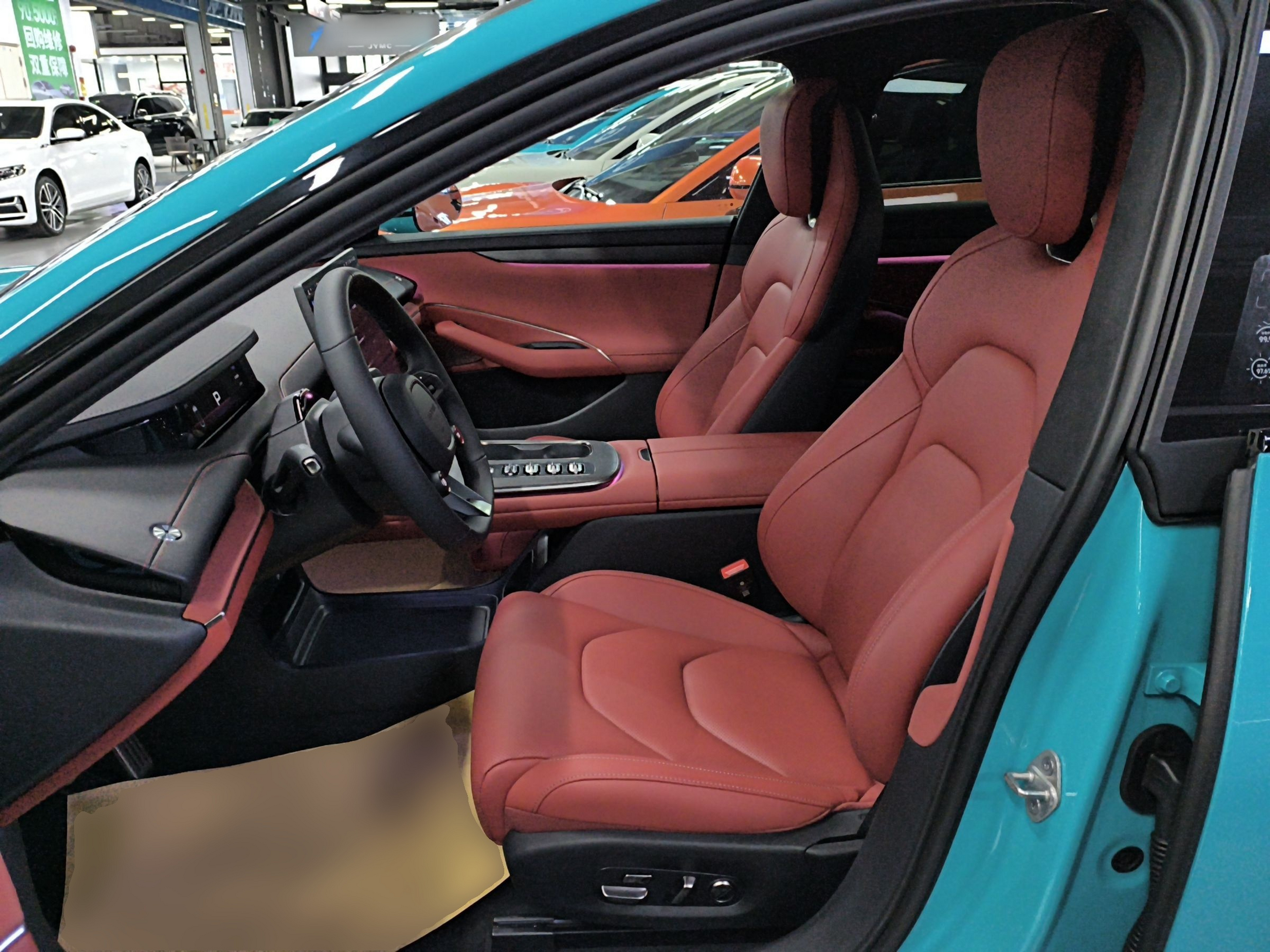 Avant de la voiture