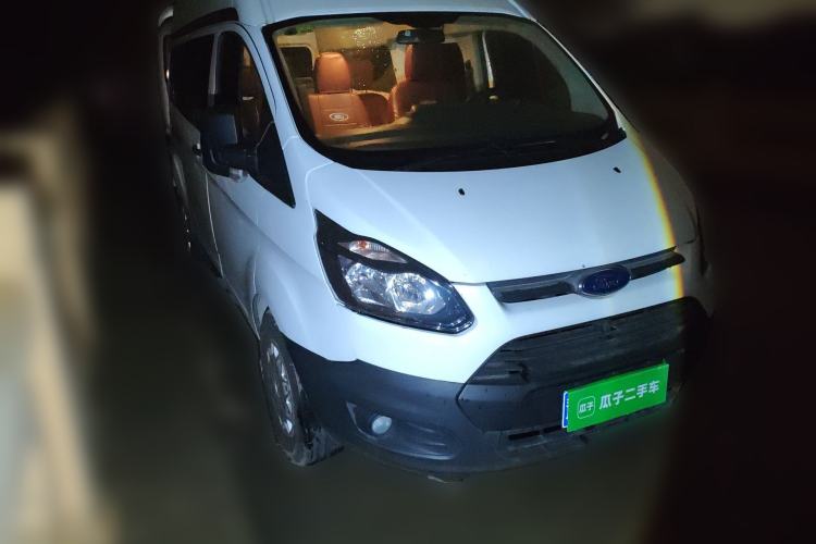 Used Ford Transit 2017 2.0T Diesel Multi-Function Commercial Vehicle Mid-Drive Mid-Roof China V Standard Front Right 45 Deg