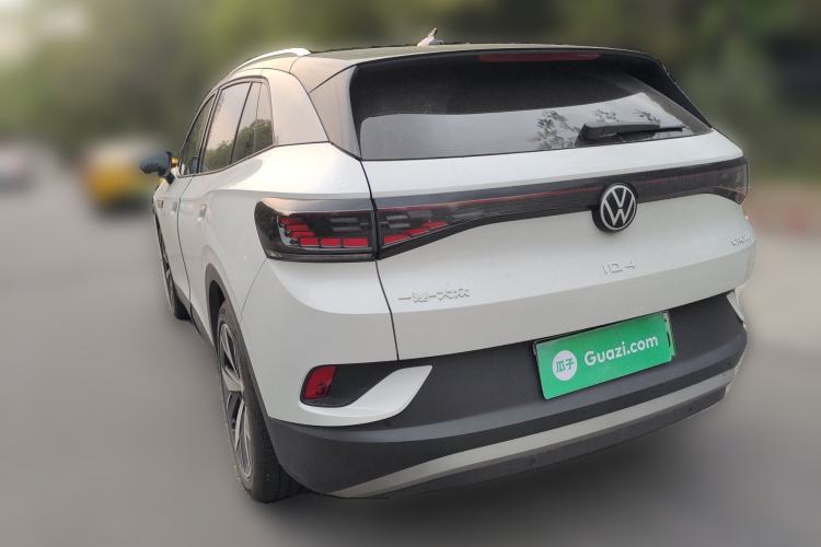 Used Volkswagen ID.4 CROZZ 2021 Long-Range Lite PRO Two-Wheel Drive Version Rear Left 45 Deg