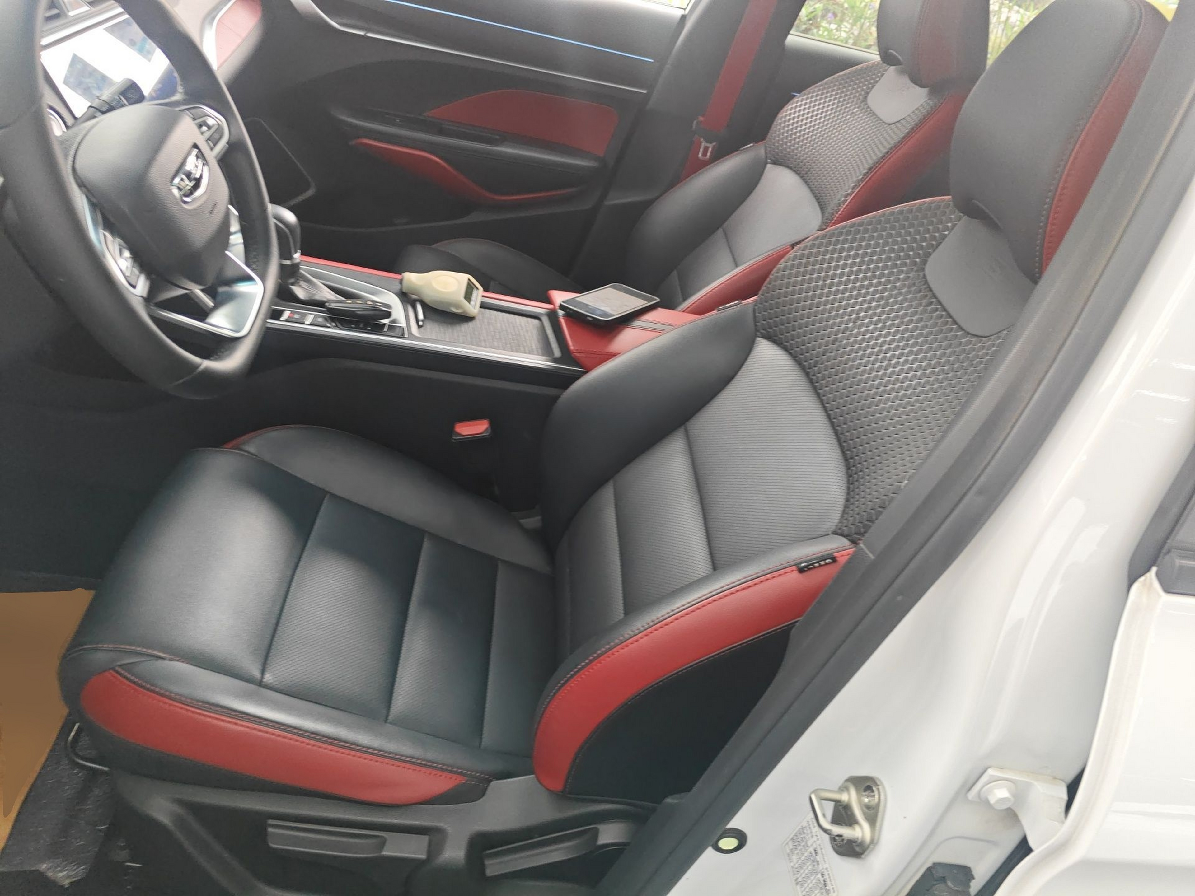 Avant de la voiture