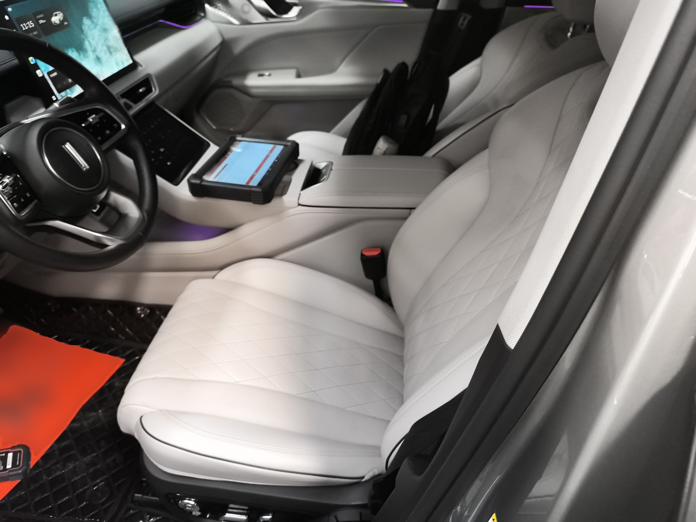 Avant de la voiture