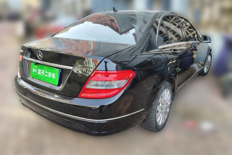 Used Mercedes-Benz C-Class 2010 C 200 CGI Elegance Model Rear Right 45 Deg