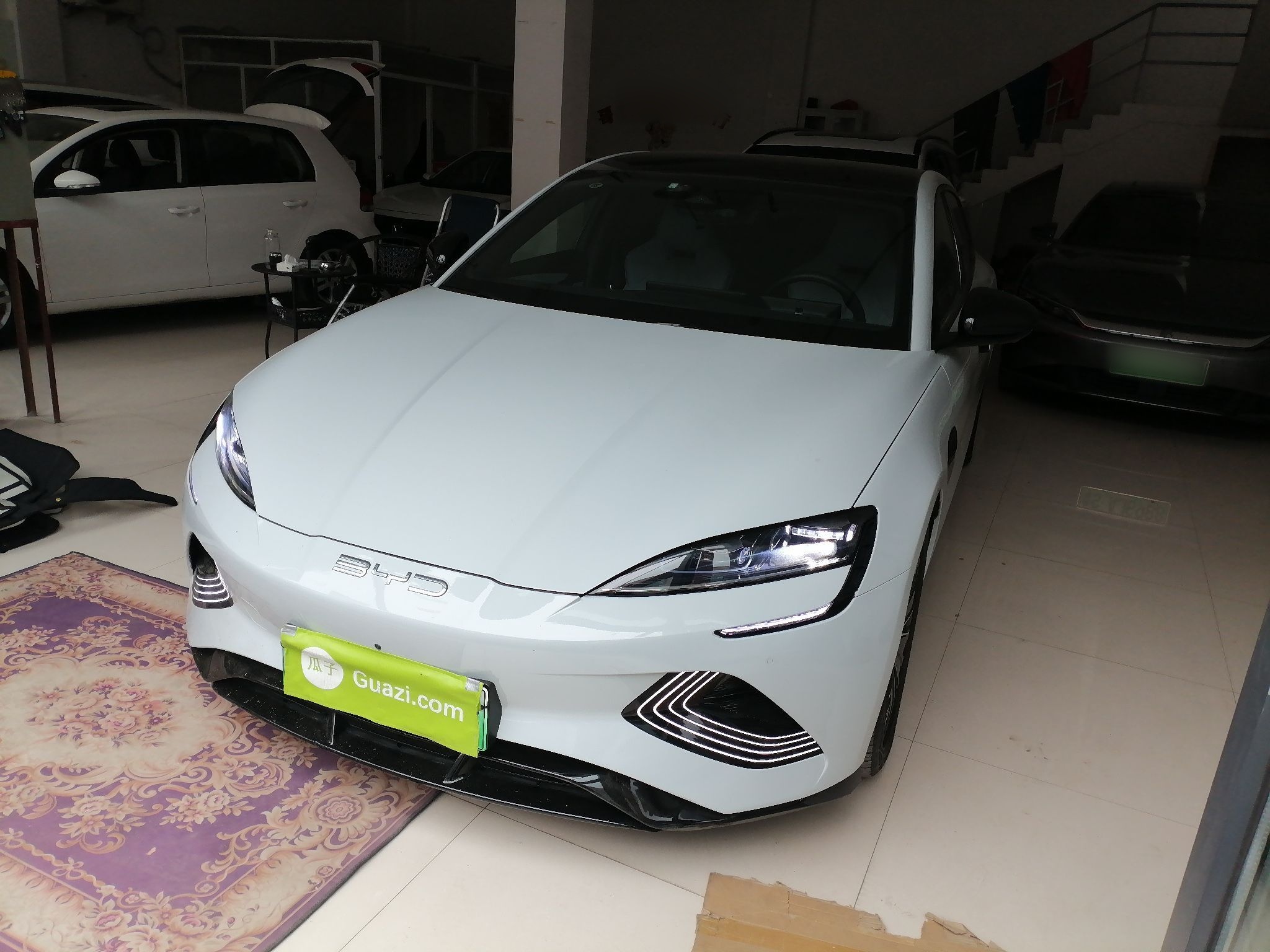 Parte inferior delantera