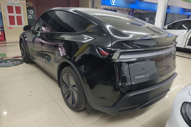Used Tesla Model Y 2025 Updated Version Long-Range All-Wheel Drive Rear Left 45 Deg