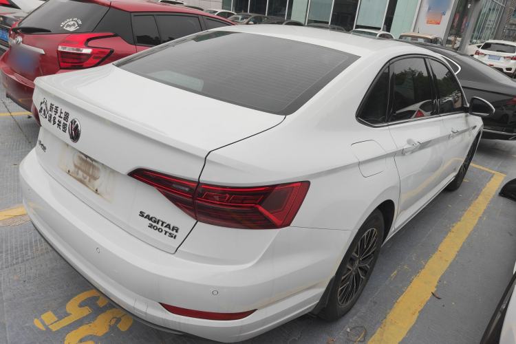 Used Volkswagen Sagitar 2019 200TSI DSG Comfort Version China VI Standard Rear Right 45 Deg