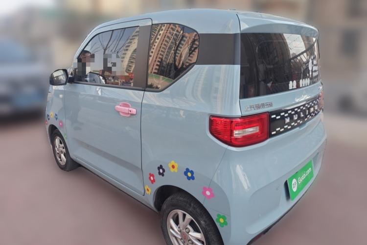 Used Wuling Hongguang MINIEV 2020 Enjoyment Model Lithium Iron Phosphate Rear Left 45 Deg