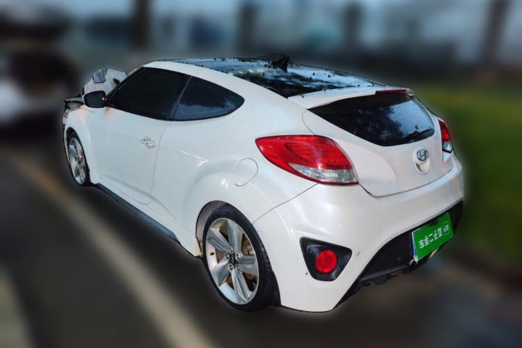 Used Hyundai Veloster 2012 1.6T Automatic Luxury Edition Rear Left 45 Deg