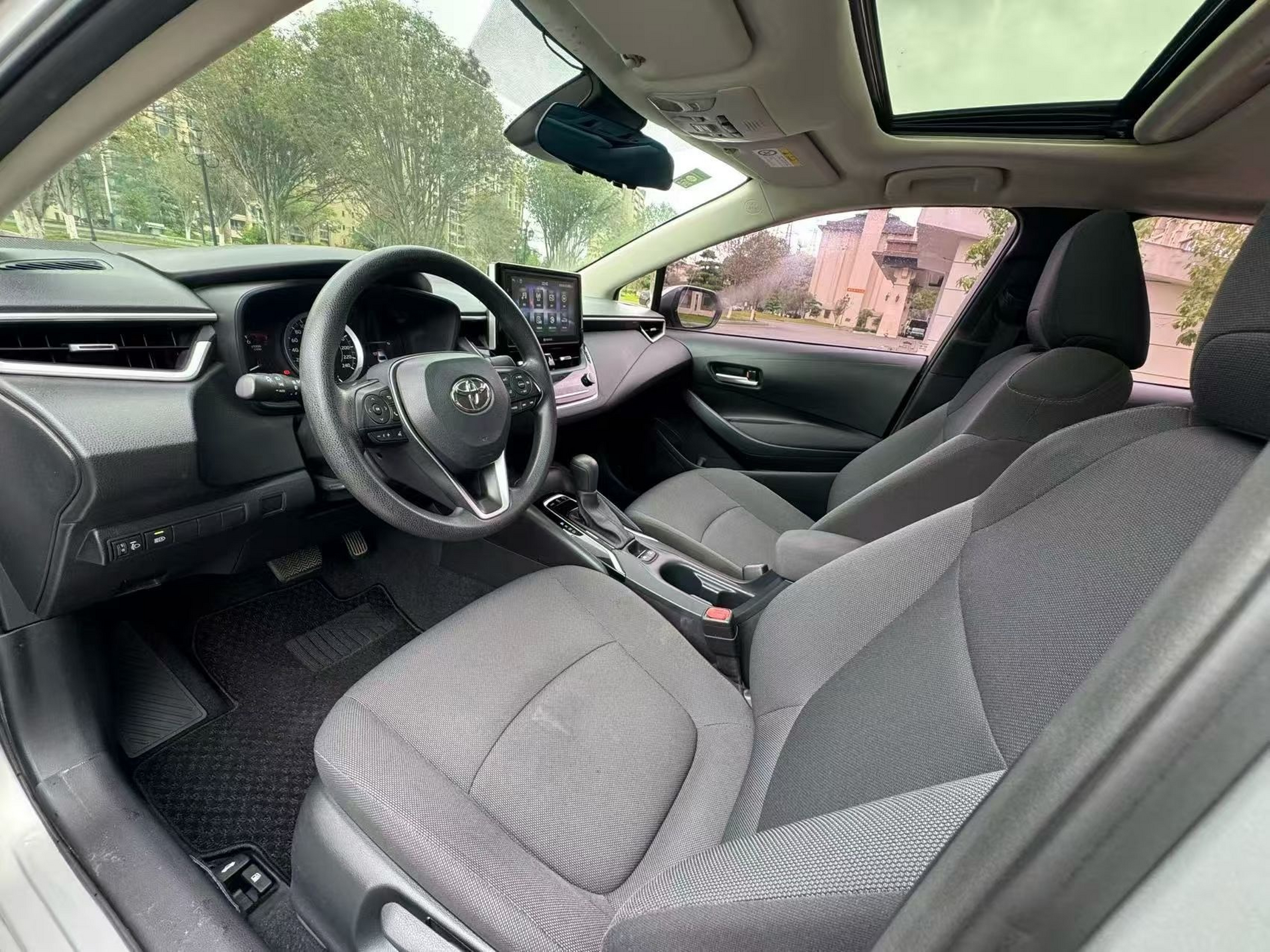 Avant de la voiture