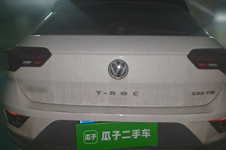 Used Volkswagen T-ROC 2020 230TSI DSG Two-Wheel Drive Advanced Version Rear