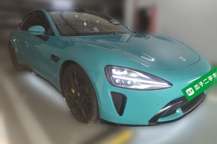 Used Xiaomi Auto SU7 2024 Four-Wheel Drive Ultra-Long Range Advanced Intelligent Driving Max Edition Front Right 45 Deg