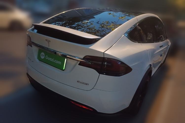 Used Tesla Model X 2016 X P100D Performance High-Performance Edition Rear Right 45 Deg