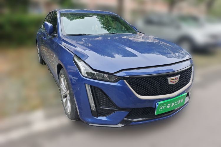 Used Cadillac CT5 2021 28T Advanced Sport Model Front Right 45 Deg