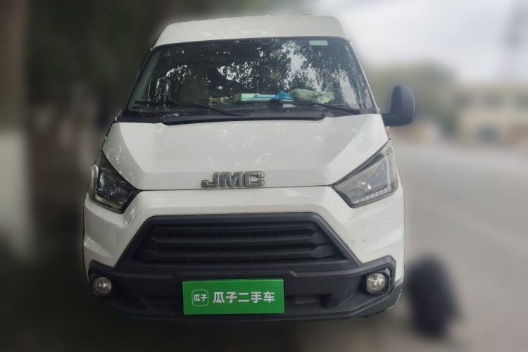 Used JMC Transit 2019 2.8T Commercial Version Long Wheelbase Mid-Roof 6-Seater Rear Single Tire China VI Emission Standard – JX493
