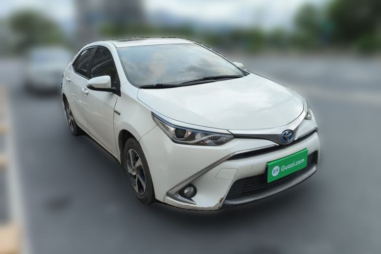 Used Toyota Levin 2017 Revised Dual-Engine 1.8H GS E-CVT Elite Sunroof Version China VI Standard Front Right 45 Deg