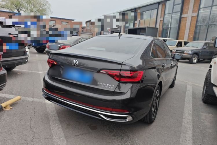 Used Volkswagen Sagitar 2024 300TSI DSG Excellence Edition Rear Right 45 Deg